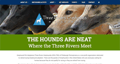 Desktop Screenshot of gpathreeriversgreyhounds.org
