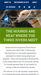 Mobile Screenshot of gpathreeriversgreyhounds.org
